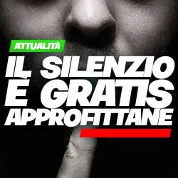 il silenzio è gratis branderio